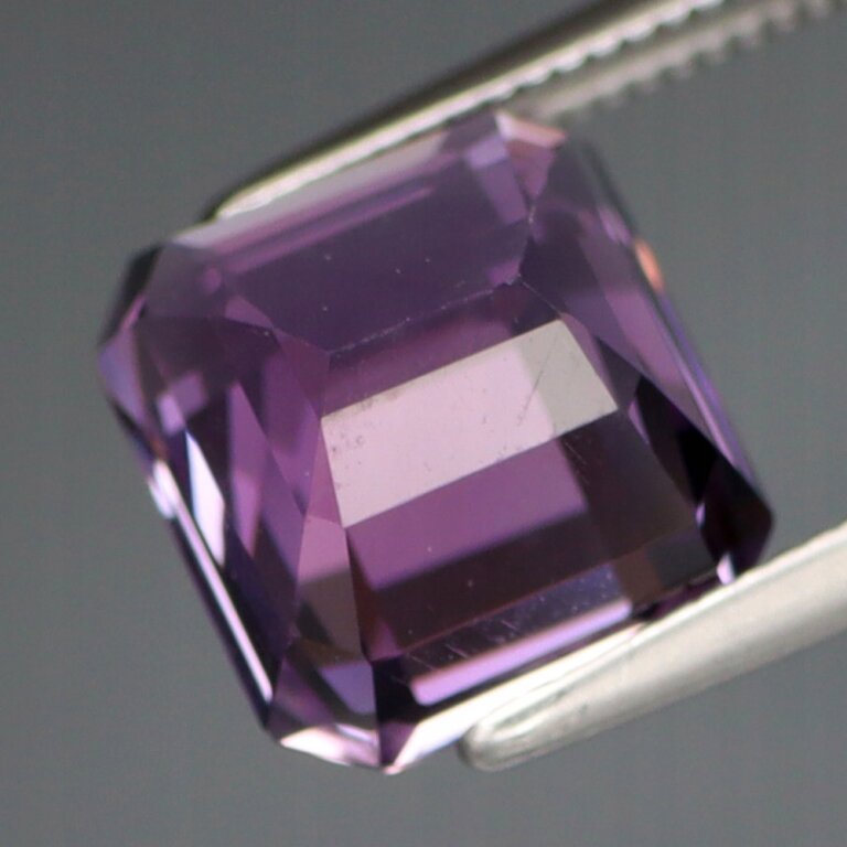 Ametyst Naturalny 4,02ct Fioletowy Oktagon ok. 9,5x8,5mm - video - AAM7207 (2)