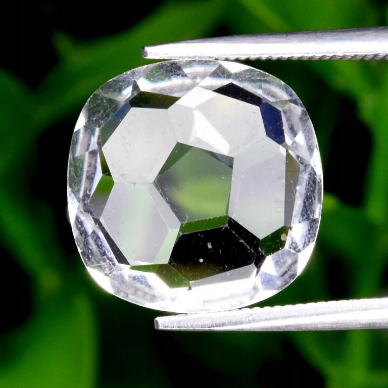 Kwarc Naturalny 4,56ct Super Kamień ok. 12x12mm VIDEO - PKW2011 (1)