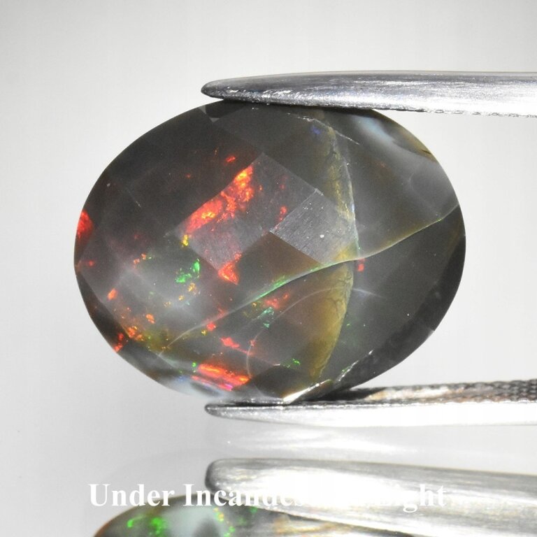 Opal Naturalny 9,59ct Duży Okaz Piękna Gra Barw - video - POP2012 (1)