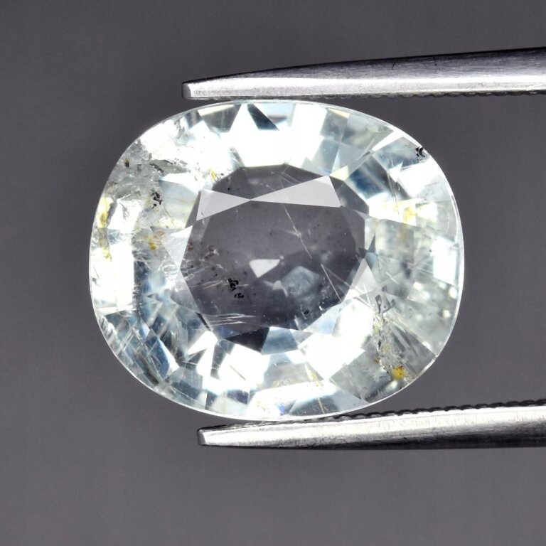 4,51ct - Akwamaryn Naturalny Piękny Kamień na Pierścionek - video - PAK2026 (1)