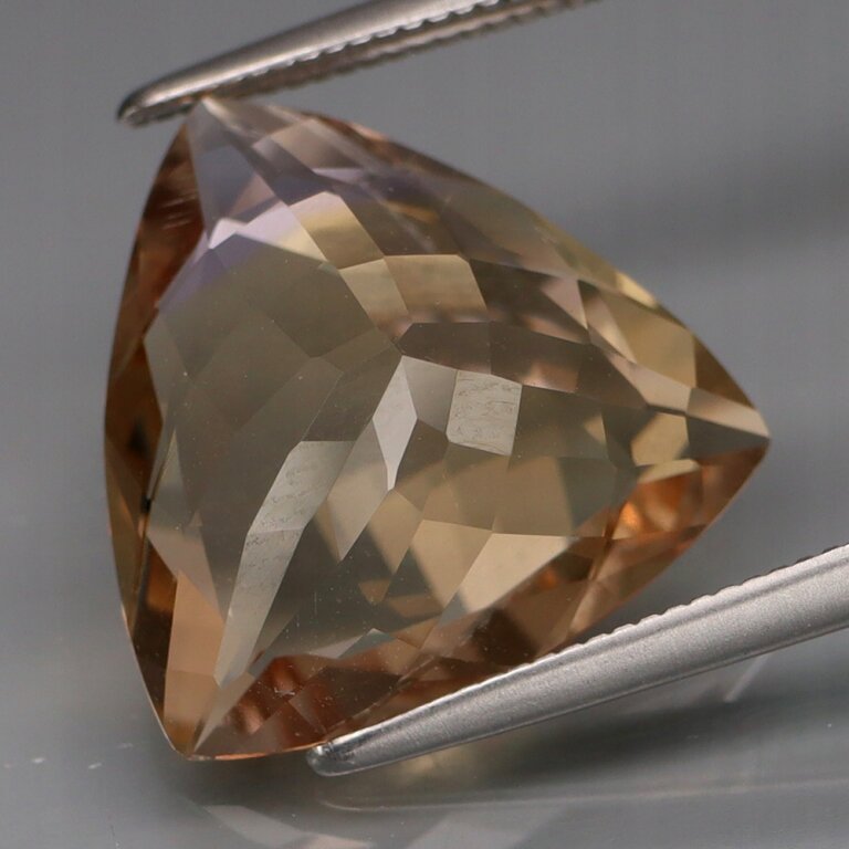 Ametryn Naturalny Fajny Trylion - 7,86ct - video - GAM2222 (2)